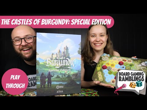 The Castles of Burgundy: Special Edition - 2 player Playthrough