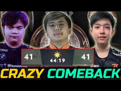 23SAVAGE VS RAVEN AND JAPOY - CRAZY BACK AND FORTH COMEBACK DOTA 2