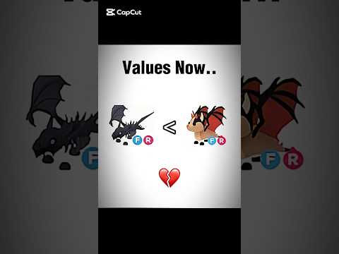 ❤️🩹 Latest Values or Old Values in Adopt Me? Bat Dragon or Shadow? #viralshorts #trending #adoptme