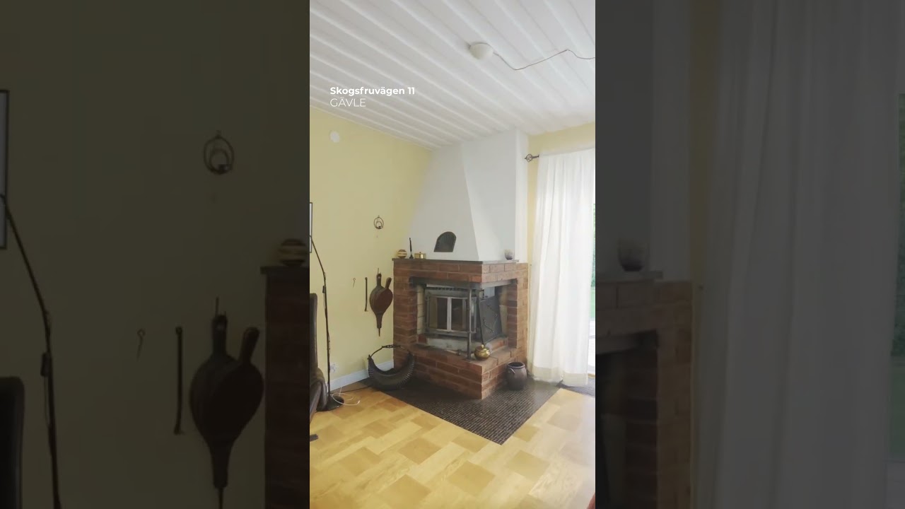 6 rum Villa på Skogsfruvägen 11 Olsbacka Gävle kommun - video