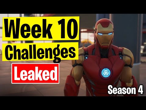 ALL Week 10 Challenges FULL GUIDE - Fortnite Season 4