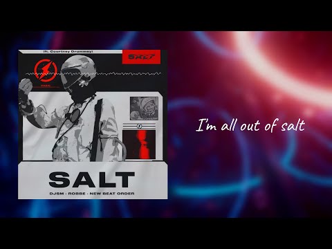 DJSM & Robbe & New Beat Order - Salt (Lyric Video)