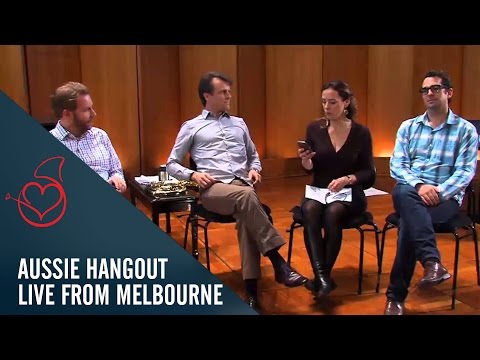 Aussie Horn Hangout live from Melbourne