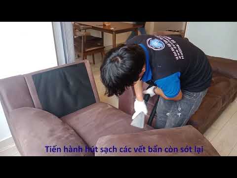 Giặt ghế sofa tại nhà