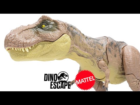 Jurassic World Stomp N Escape Tyrannosaurus Rex Review | Camp Cretaceous | Dino Escape