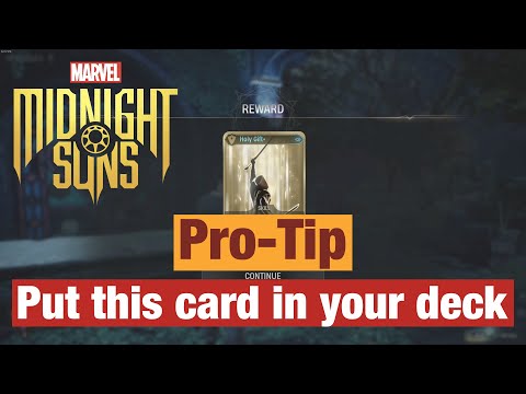 Midnight Suns Pro-Tip: High Damage Card Combo