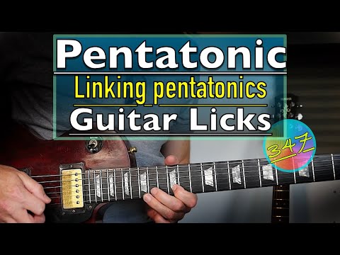Link the pentatonic scales - Lick Friday Week 347