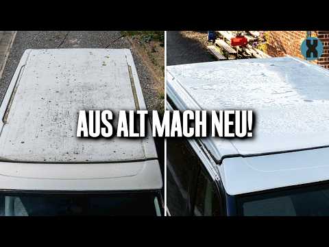 So hält dein GFK-Aufstelldach ewig! || Refit & Pflege von GFK-Oberflächen