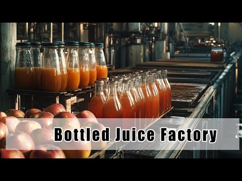 Inside the Apple Juice Factory: From Fresh Apples to Bottled Juice