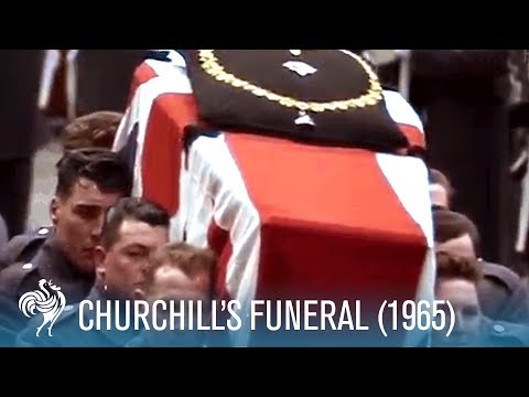 Sir Winston Churchill's Funeral: A World In Remembrance (1965) | British Pathé