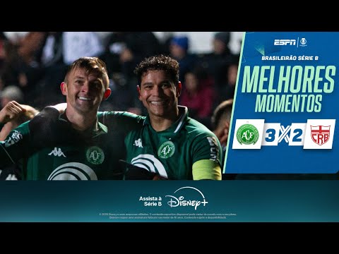 CHAPECOENSE vence CRB em JOGO de CINCO GOLS e fica no G-4 da SÉRIE B | Melhores momentos