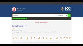 Çevrim İçi Türkçe Sözlük Nasıl Kullanılır?