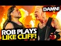 JAMES HETFIELD REACTION WHEN ROBERT TRUJILLO PLAYS LIKE CLIFF BURTON LIVE 2024 METALLICA