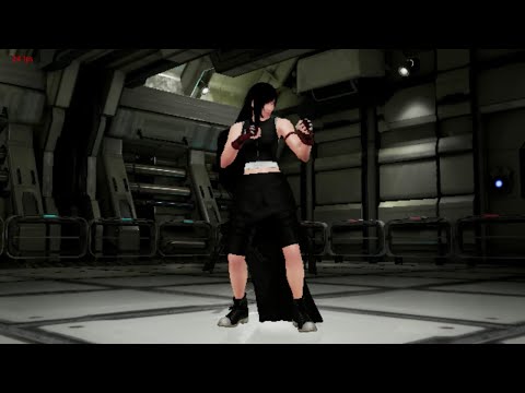 244 Tifa Lockhart ( Josie ) Costume - Tekken 7 ( Uchiha x24 ) Gameplay PC