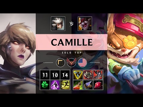 Camille Top vs Kled - NA Grandmaster Patch 25.21
