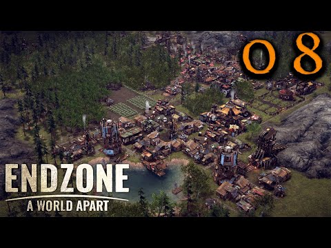 ENDZONE #08 NUCLEAR POWER PLANT || Post-Apocalyptic Strategy Simulation City Builder