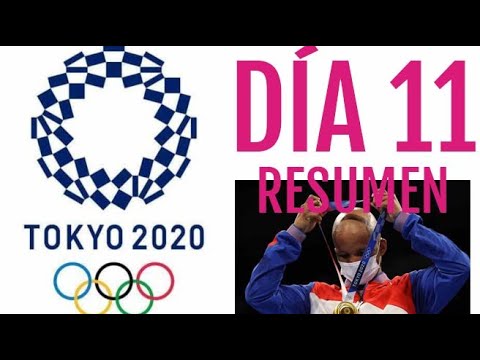 DÍA 11:  Resumen todos los que hoy ganaron medallas en los Juegos Olímpicos de Tokio