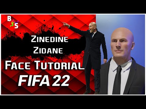 FIFA 22 | Creating Zinedine Zidane Face (Tutorial)