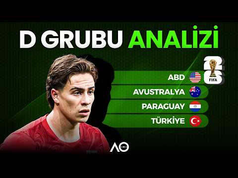 2026 Dünya Kupası D Grubunu Tanıyalım