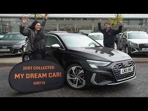 BOTB Winner Sharlene Morgan collects her Audi S3 Sportback!