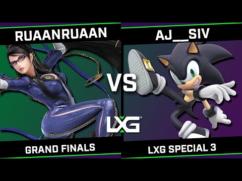 LXG Special 3 - GRAND FINALS - RuaanRuaan (Bayonetta) vs aj__siv (Palutena/Sonic) - Smash Ultimate