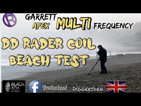 Garrett Apex (Part 2) Beach hunt + settings and shoutout #MDUK