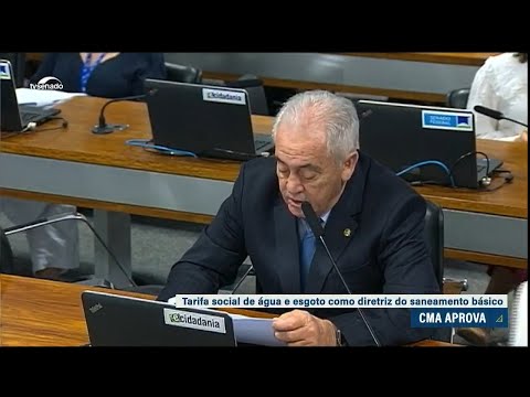 CMA aprova tarifa social como diretriz da Política Nacional de Saneamento