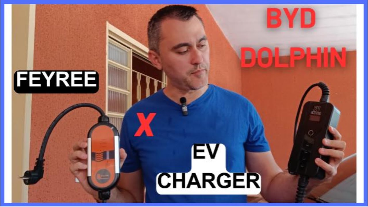 Differences between "EV Charger" and Feyree Portable Chargers | BYD Dolphin