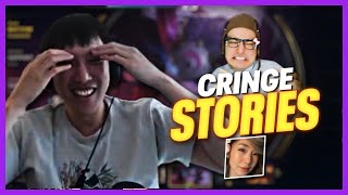 THE FIRST TIME LEENA STAYED OVER... | Doublelift Solo Queue