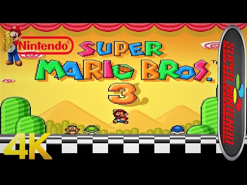Playing "Super Mario Bros. 3" Super Mario All Stars (Snes Station) On PC !! (4k,60FPS)