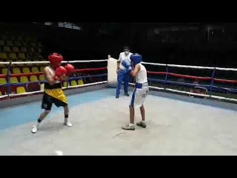 Cristofer Rivera vs Benjamin Aguilera, miercoles 26 de Agosto de 2020. Gimnasio Nicarao.
