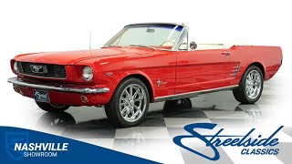 Video Thumbnail for 1966 Ford Mustang Convertible