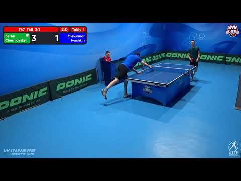 02:30 Serhii Cherniavskyi 3-0 Oleksandr Ivashkin West 5 WIN CUP 01.12.2022 | TABLE TENNIS WINCUP