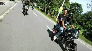 preview picture of video 'Gwahati to Hajo ride       brotherhood bikers'