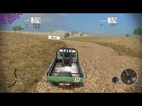 ZIL Truck Rallycross Walkthrough Part 20 - Second 1/2 Champ #4