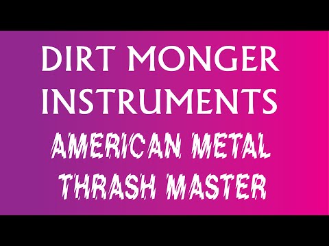 Dirt Monger Instruments Thrash Master American Metal Combo image 4