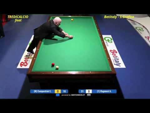 CAMPOSTRINI vs RAGONESI - 5^PROVA BILIARDO BTP 2017 S.ANTONINO