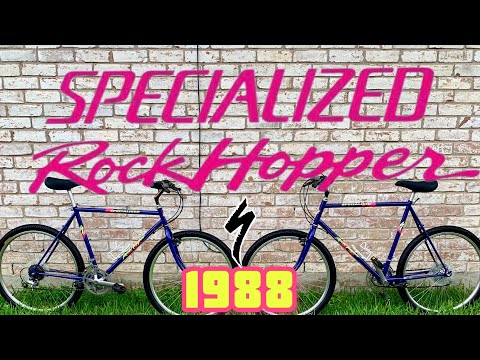 Vintage Specialized Rockhopper 1988 Old School Mountain Bike. MTB