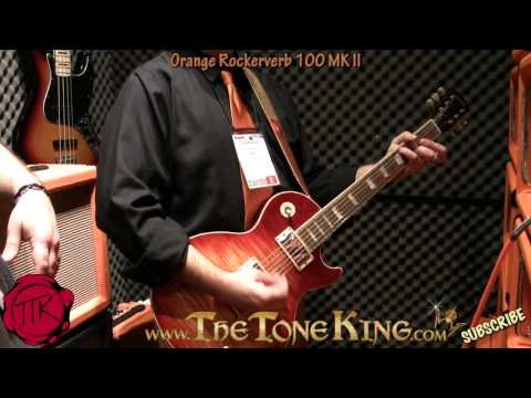 Vid 3 of 8 : Orange Rockerverb 100 MK II - Demo / Review from Winter NAMM 2011 '11 MKII Amp