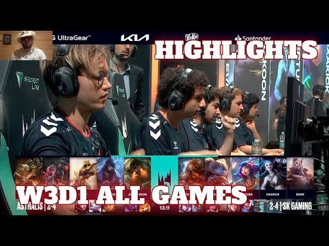 LEC Summer 2023 W3D1 - All Games Highlights | Week 3 Day 1 LEC Summer 2023