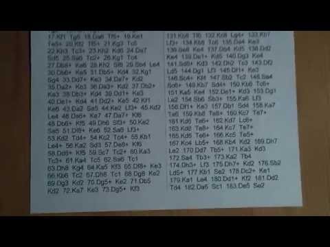 Längstes Schachproblem - Matt in 553 Zügen