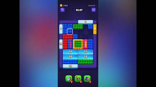 Block Out level 17 board