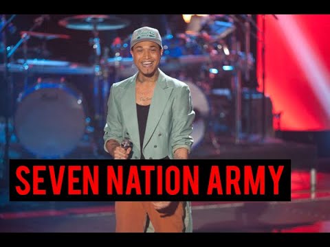 Jamar Rogers Blind Audition "Seven Nation Army"