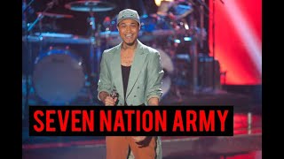 Jamar Rogers Blind Audition &quot;Seven Nation Army&quot;