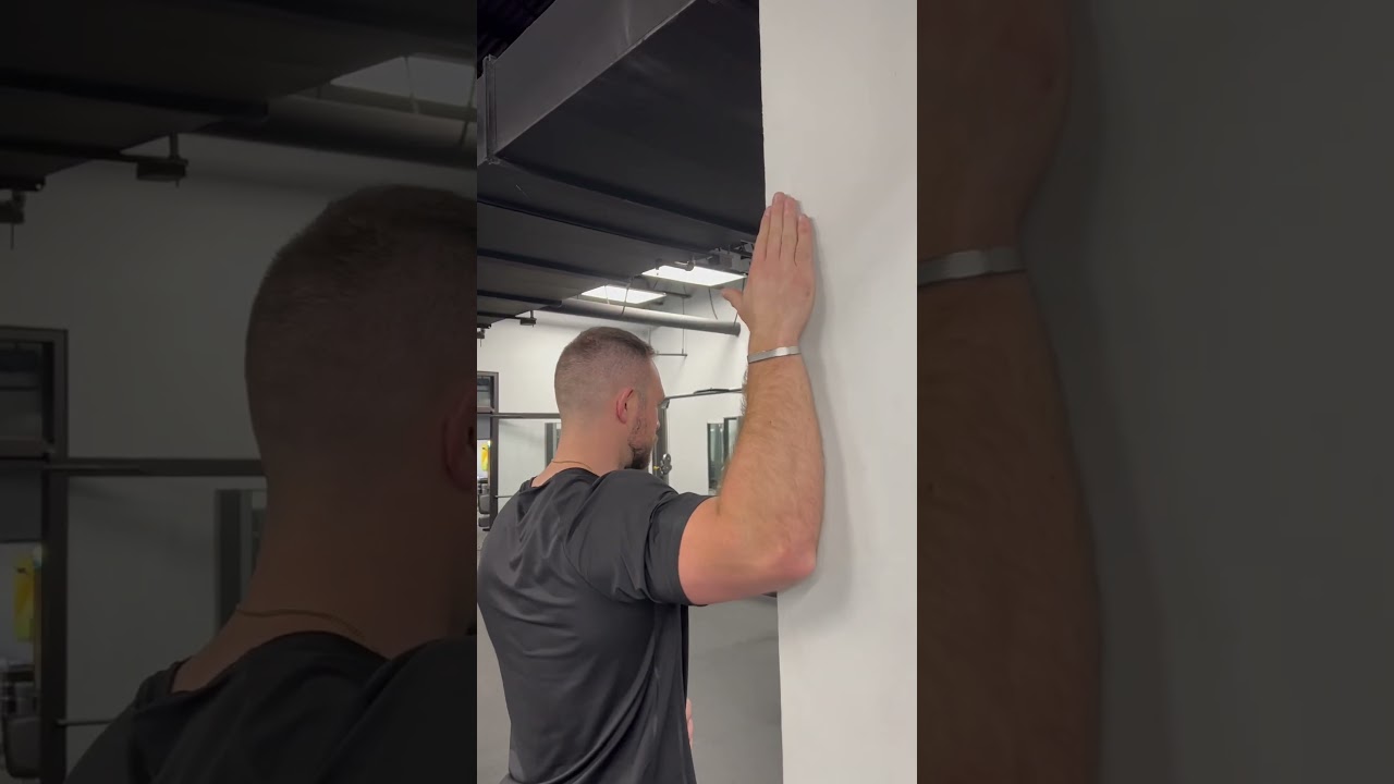 Wall Shoulder External Rotation - YouTube