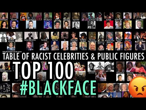 Top 100 Celebrities Who Wore Blackface | Racism in Hollywood