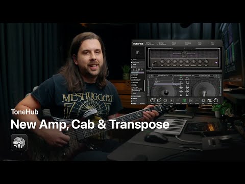 New Amp, Bass Cab & Transpose in ToneHub
