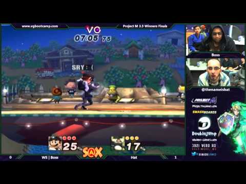 WF: Xanadu 11/15/14 - Boss (Mario/Dedede) vs. Hat (Sheik)