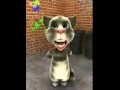 Talking Tom gets the Holy Ghost and starts speaking in tongue.