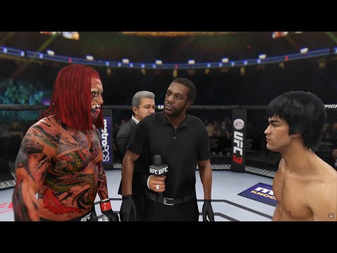 Bruce Lee vs. Rakshasa Demon (EA sports UFC 3)